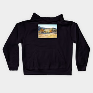 Autumn Along the Creek Kids Hoodie